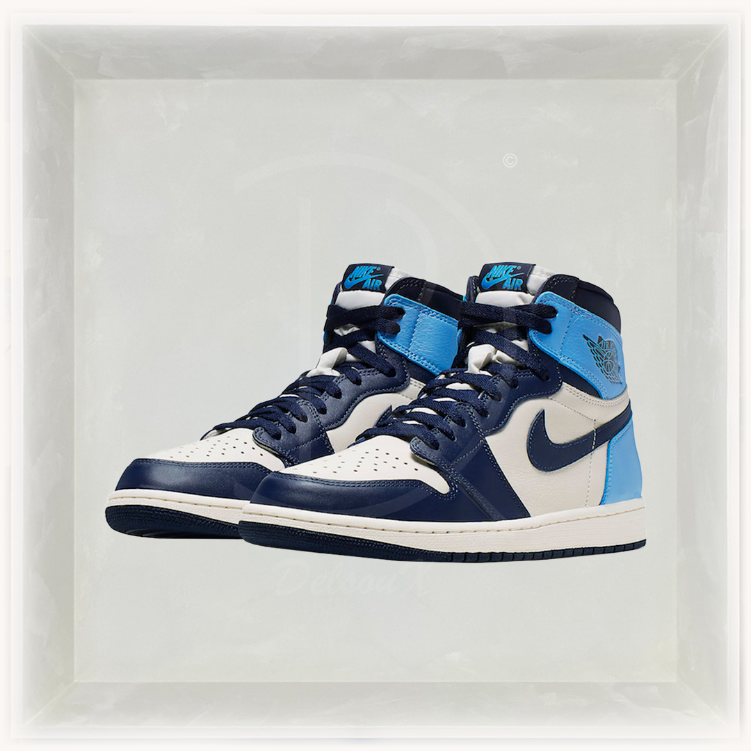 Nike Sneakers, Air Jordan 1 Retro High 'Obsidian UNC' 🕯