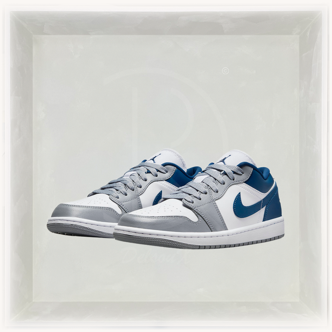 Nike Sneakers, Air Jordan Low ‘Stealth French Blue’ (W) 🌑