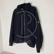 Stone Island Light Soft Shell-R Sort Herre Jakke (L) 🦍