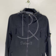 Stone Island Light Soft Shell SI Check Grid Vindjakke (S) 🛟