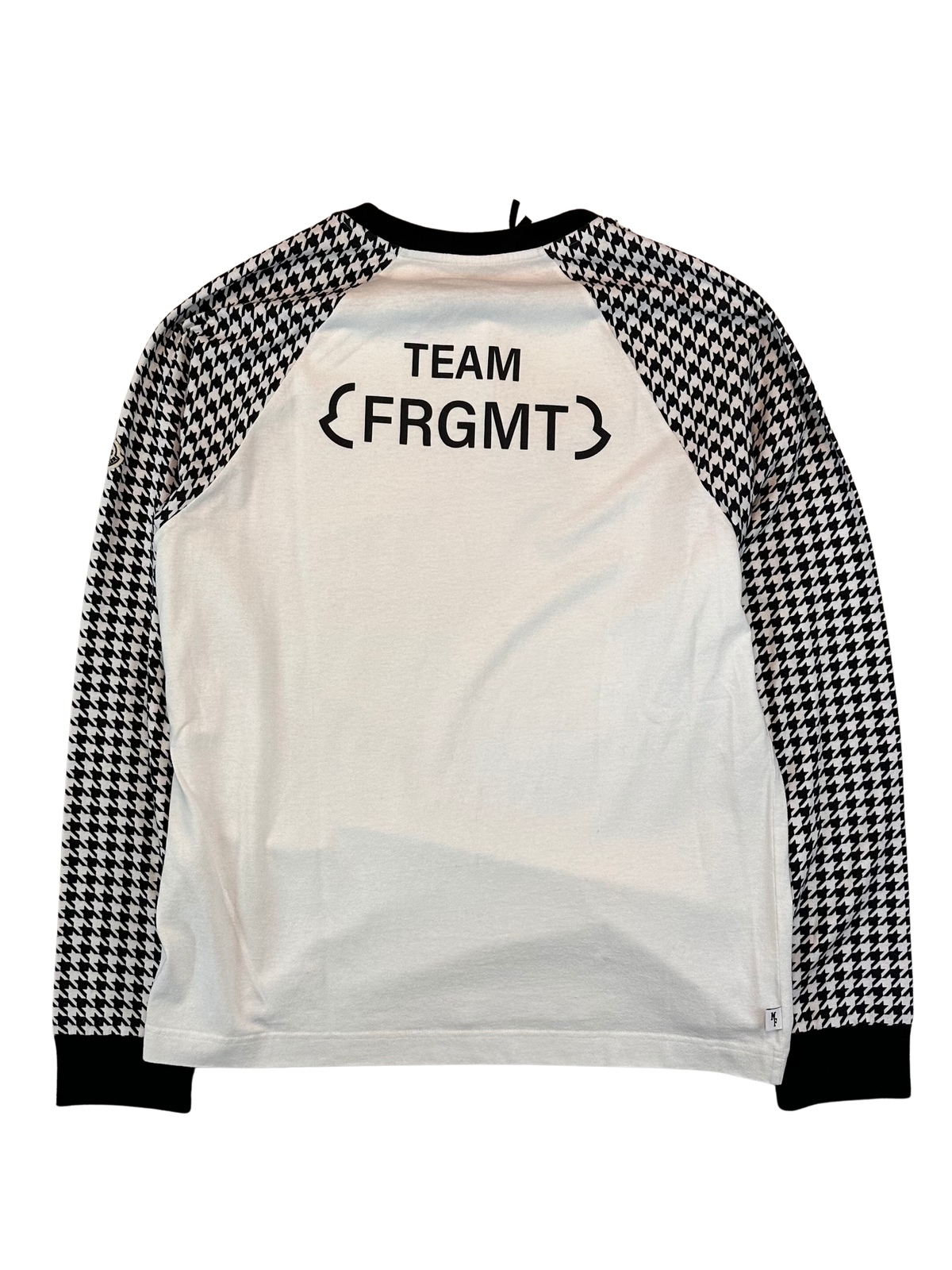 Moncler T-Shirt, Herre Langærmet 'Hvid' Genius (Large')