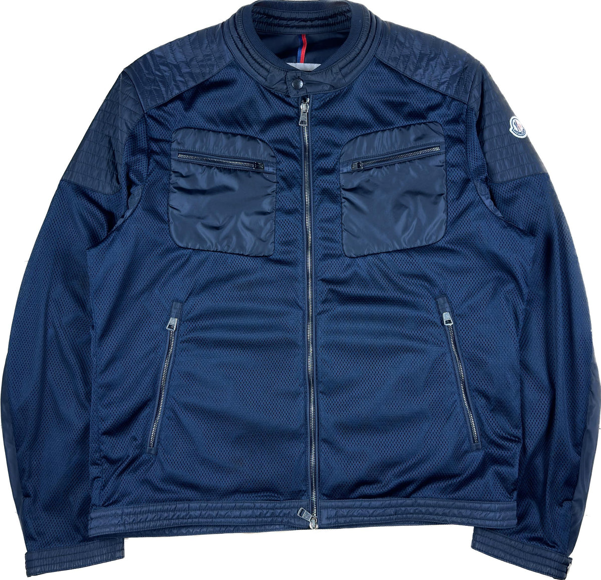 Moncler Jakke, Herre 'Navy / Mørke Blå' Fabrice (M6 / X-Large)