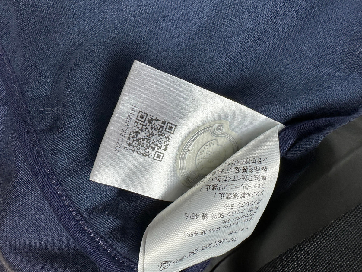 Moncler Cardigan, Herre 'Mørke Blå' (Small)
