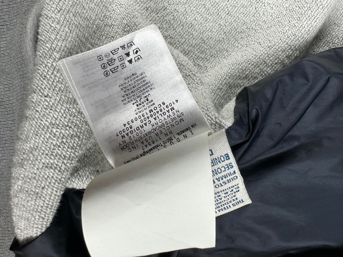 Moncler Cardigan, Herre 'Blå' Maglia (Small)