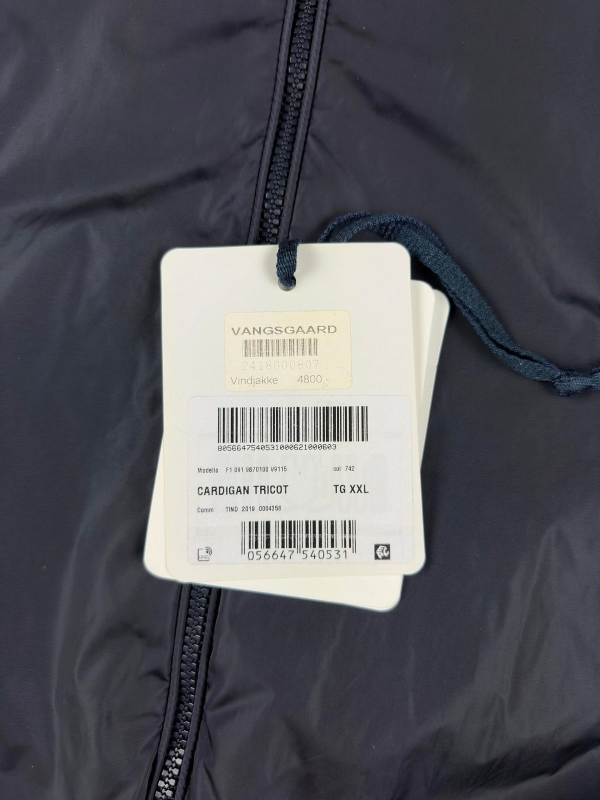 Moncler Cardigan, Herre 'Blå' Maglia (XX-Large)