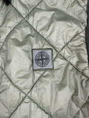 Stone Island Vest, Herre 'Gron' Garment Dyed (M)