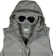 C.P. Company Vest, Herre SHell-R 'Army Grøn' (X-Large / 52)