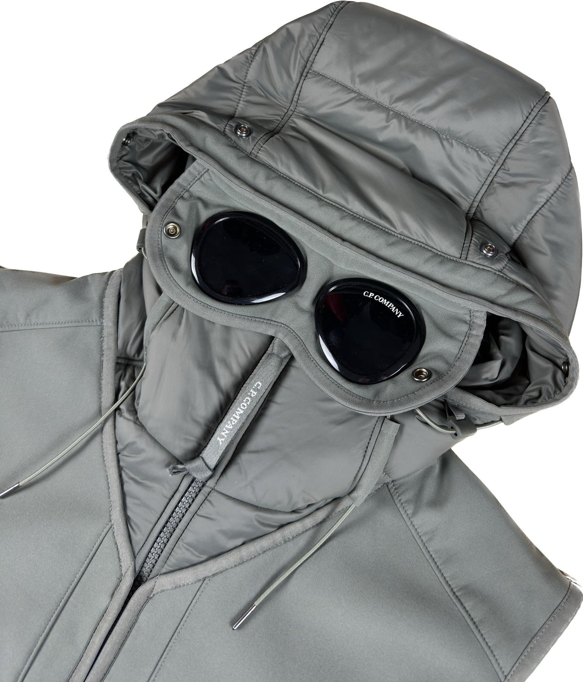 C.P. Company Vest, Herre SHell-R 'Army Grøn' (X-Large / 52)