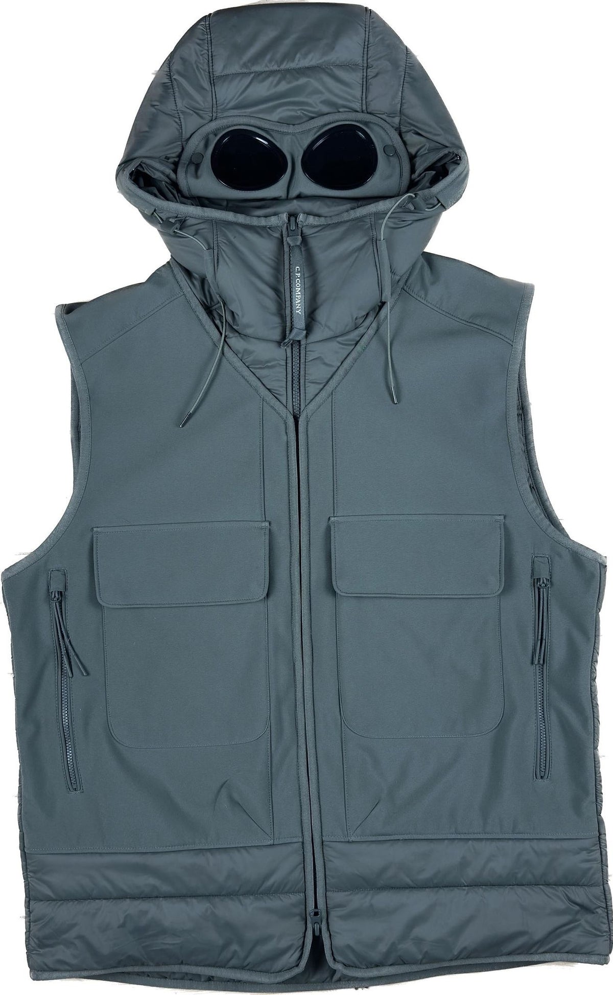 C.P. Company Vest, Herre SHell-R 'Army Grøn' (X-Large / 52)