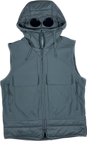 C.P. Company Vest, Herre SHell-R 'Army Grøn' (X-Large / 52)