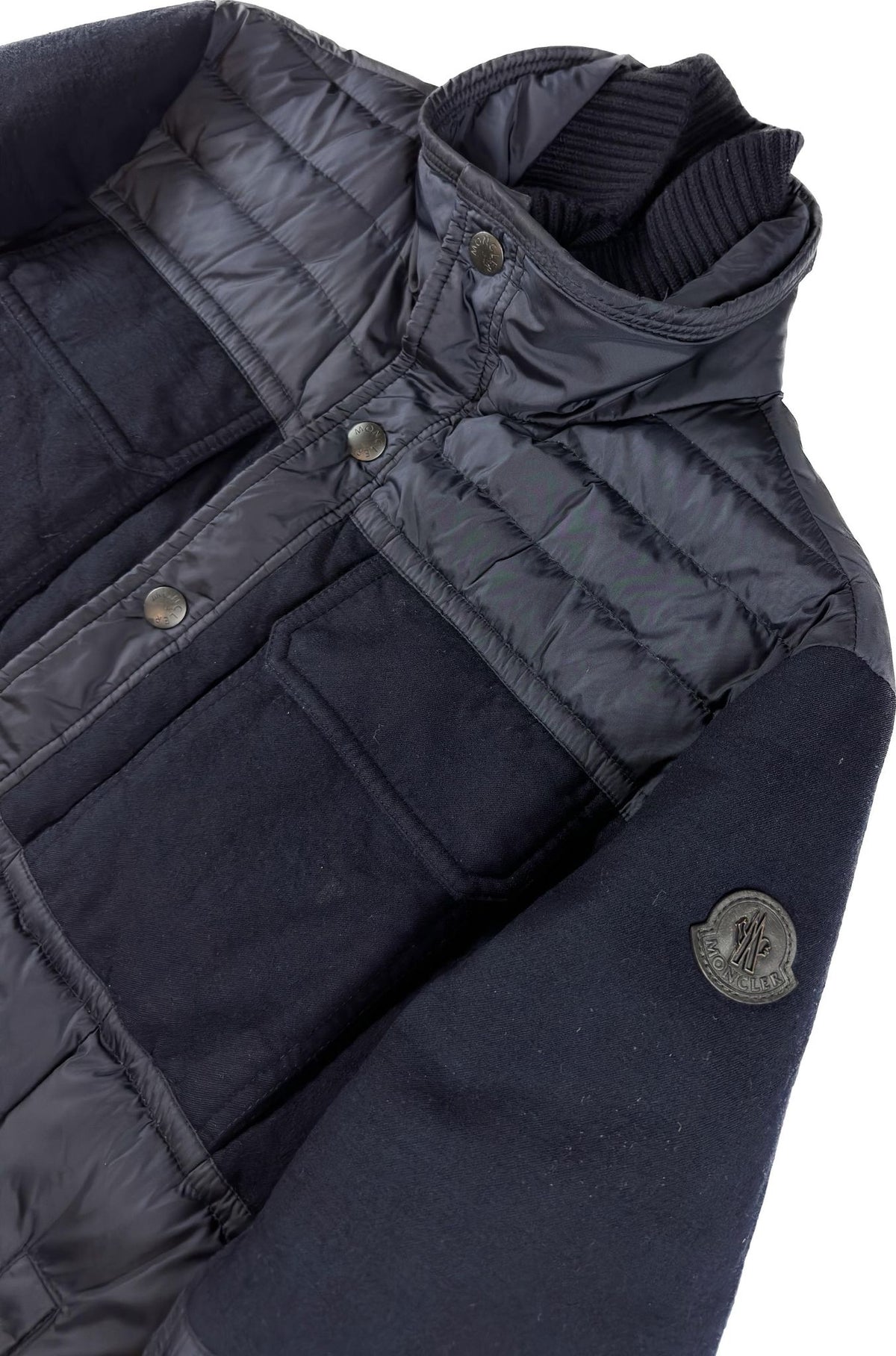 Moncler Jakke, Herre 'Navy / Mørke Blå' Albi (M3 / Medium)