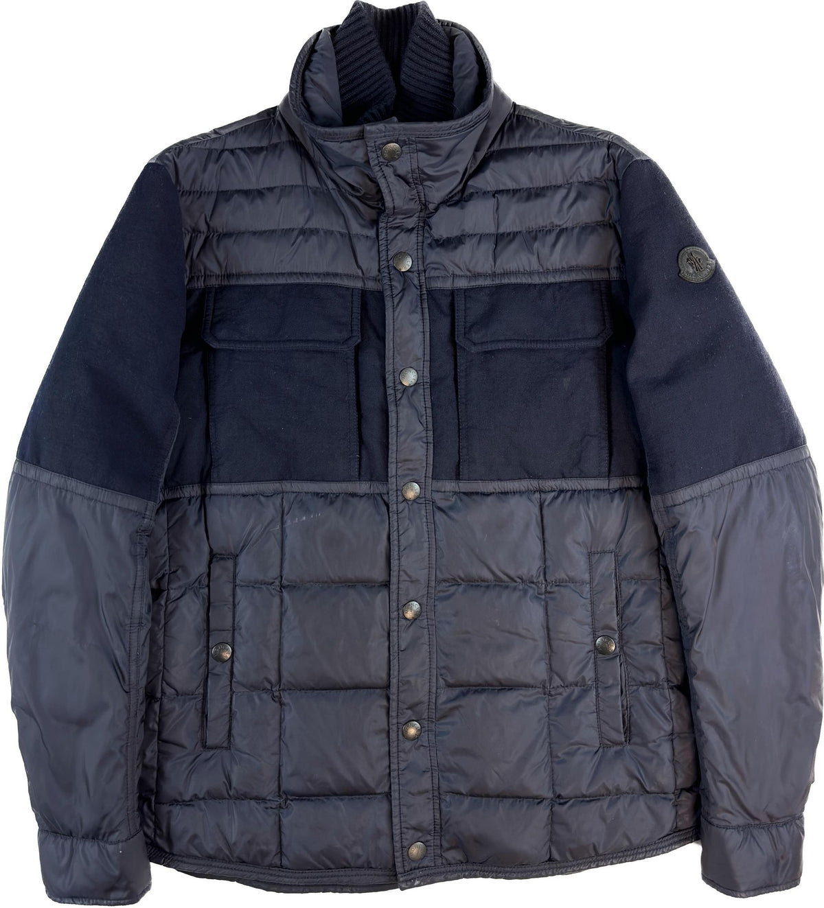 Moncler Jakke, Herre 'Navy / Mørke Blå' Albi (M3 / Medium)