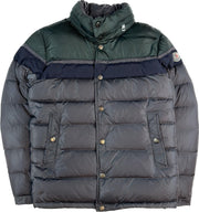 Moncler VinterJakke, Herre 'Grøn / Navy Blå / Grå' Goya (M0 / XX-Small)