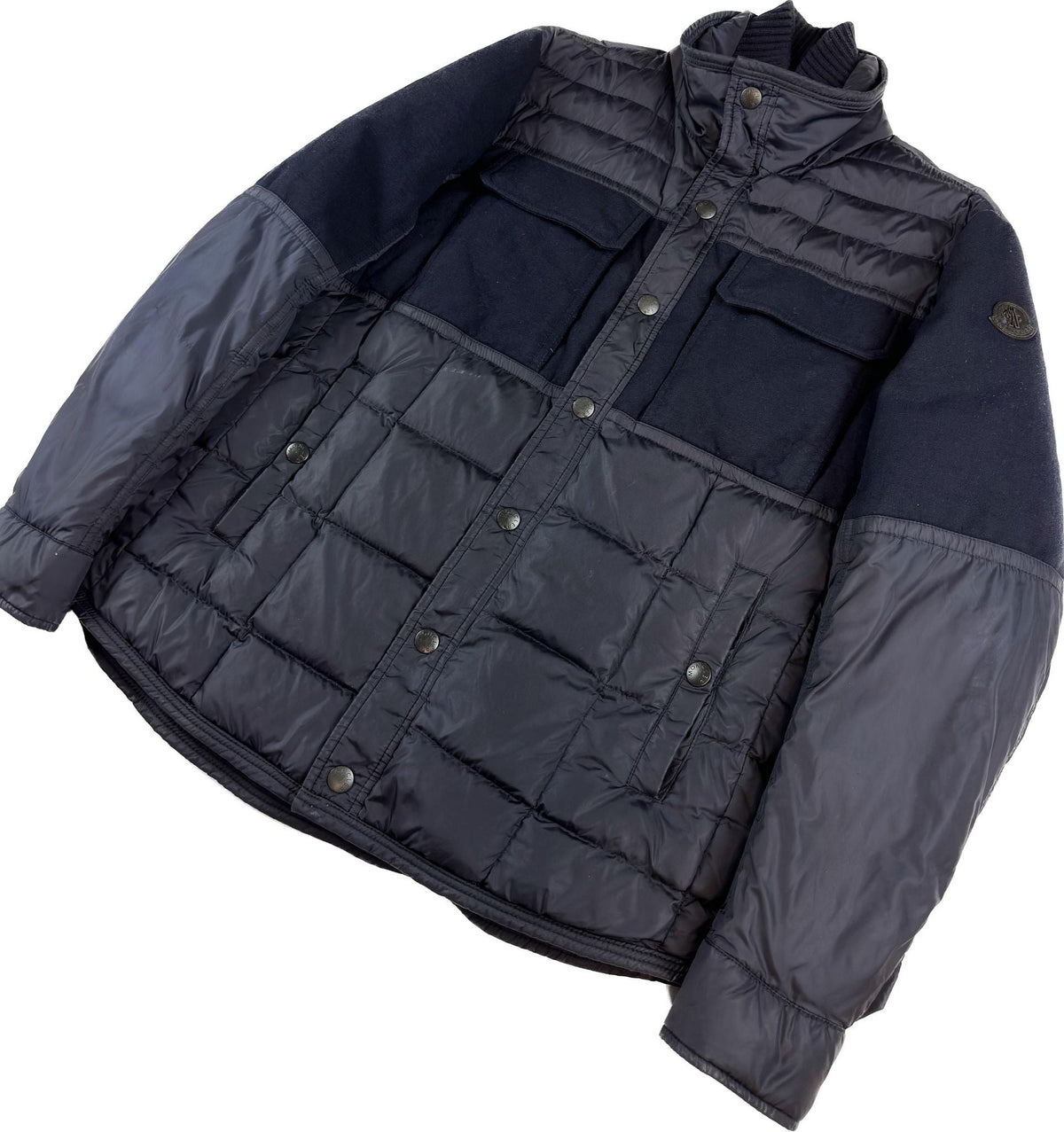 Moncler Jakke, Herre 'Navy / Mørke Blå' Albi (M3 / Medium)