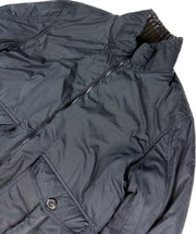 Moncler Jakke, Herre 'Brun & Mørke Blå' Bastille Reversible (M4)