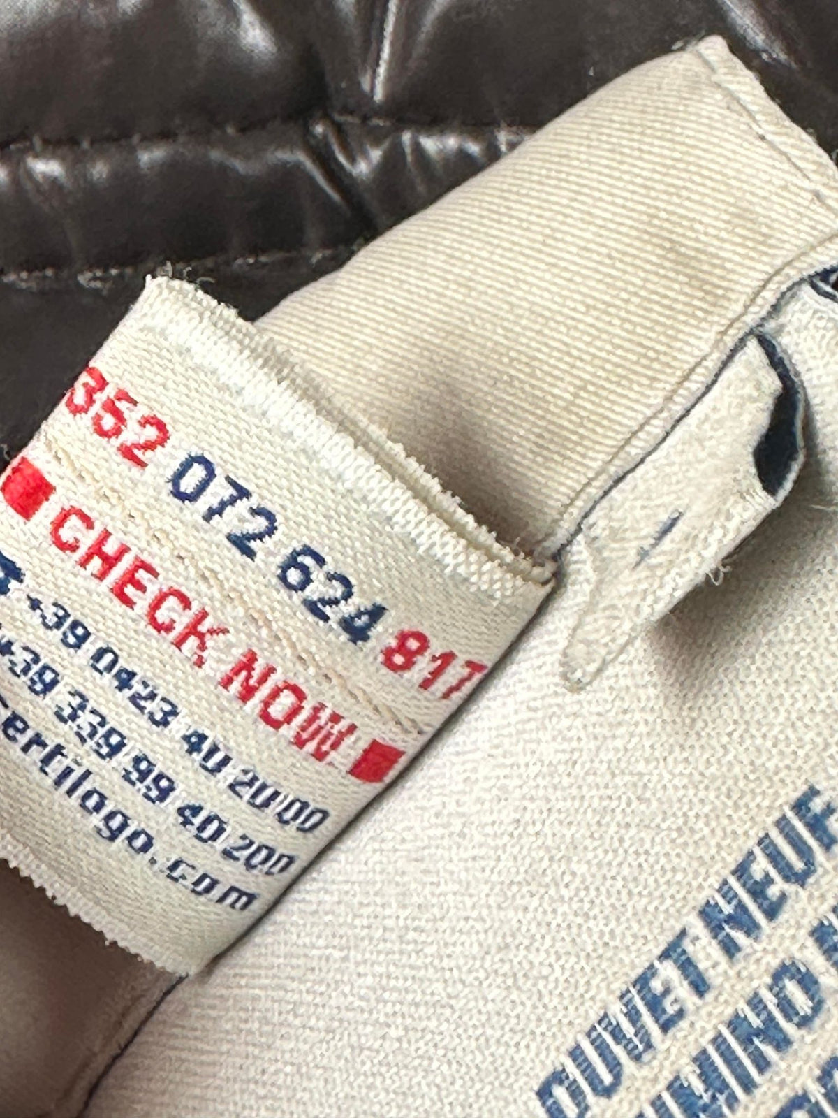 Moncler Jakke, Herre 'Brun & Mørke Blå' Bastille Reversible (M4)