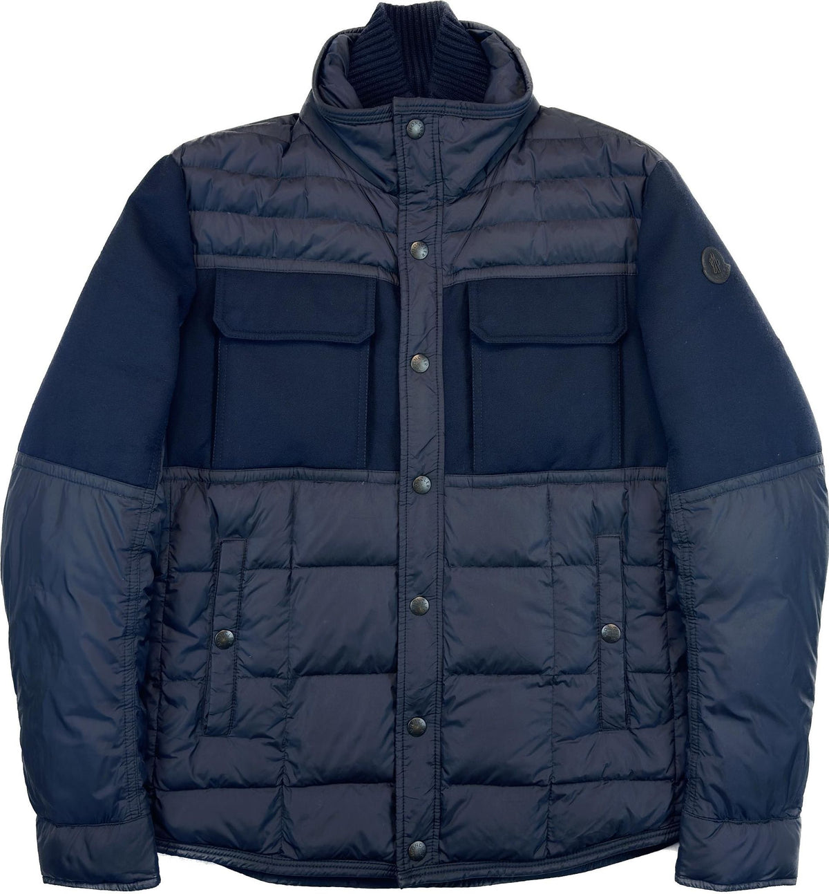 Moncler VinterJakke, Herre 'Navy / Mørke Blå' Albi (M3 / Medium)