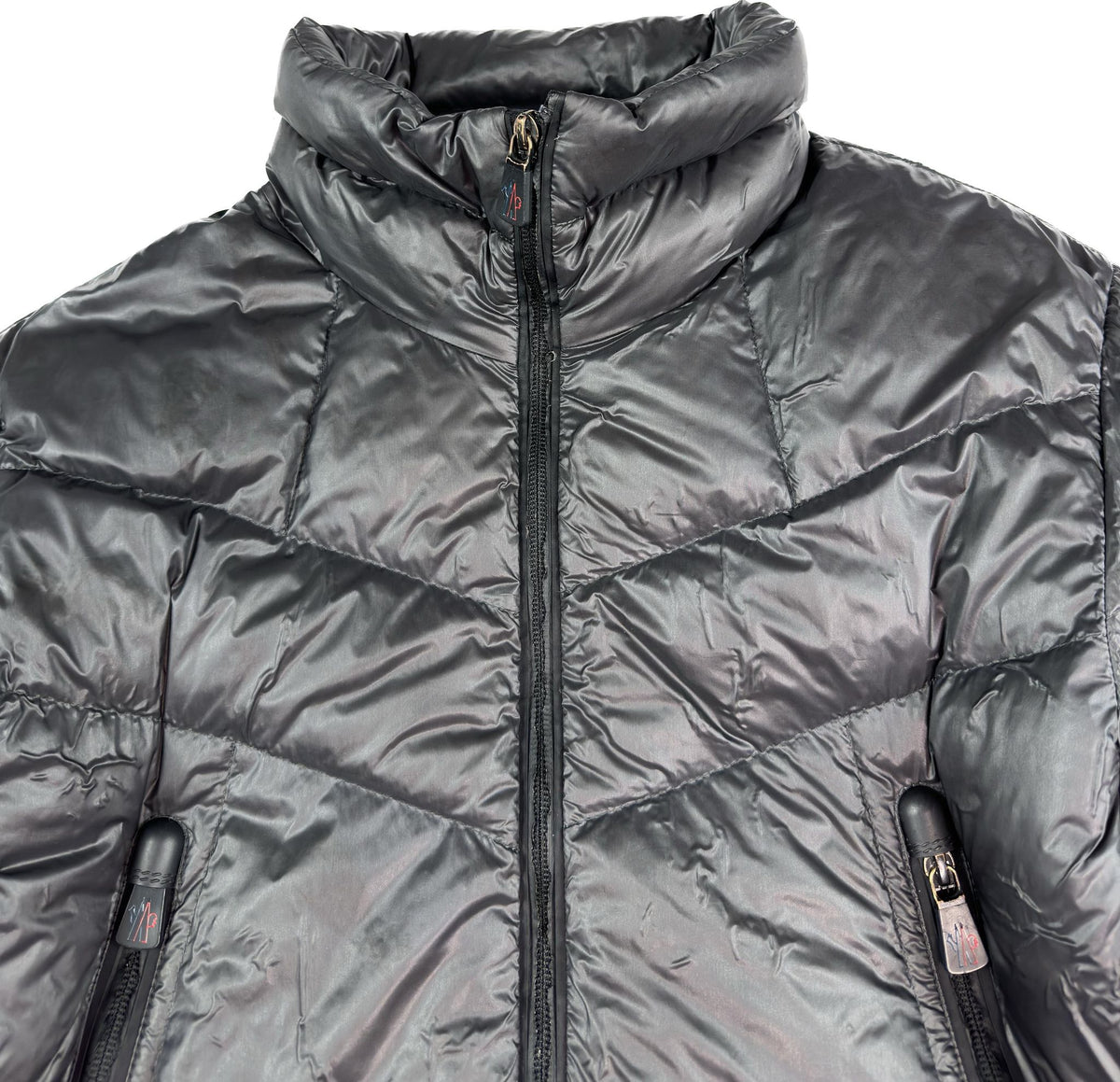 Moncler Jakke, Herre 'Grå' Grenoble Canmore (M2 / Medium)
