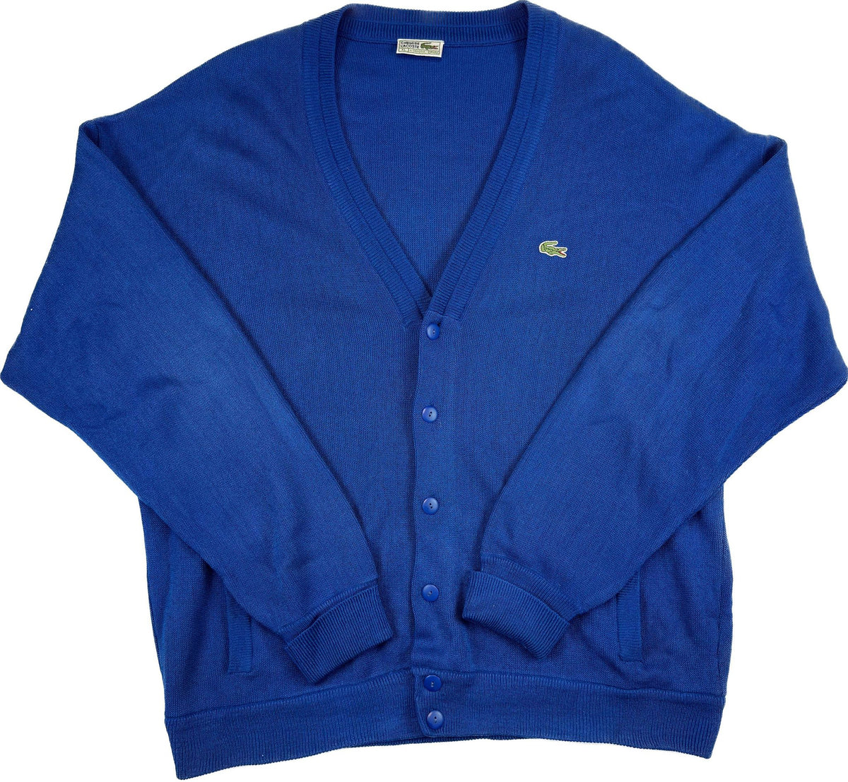 Lacoste Vintage Sweater, Herre 'Blå' (XX-Large) 🧞‍♂️