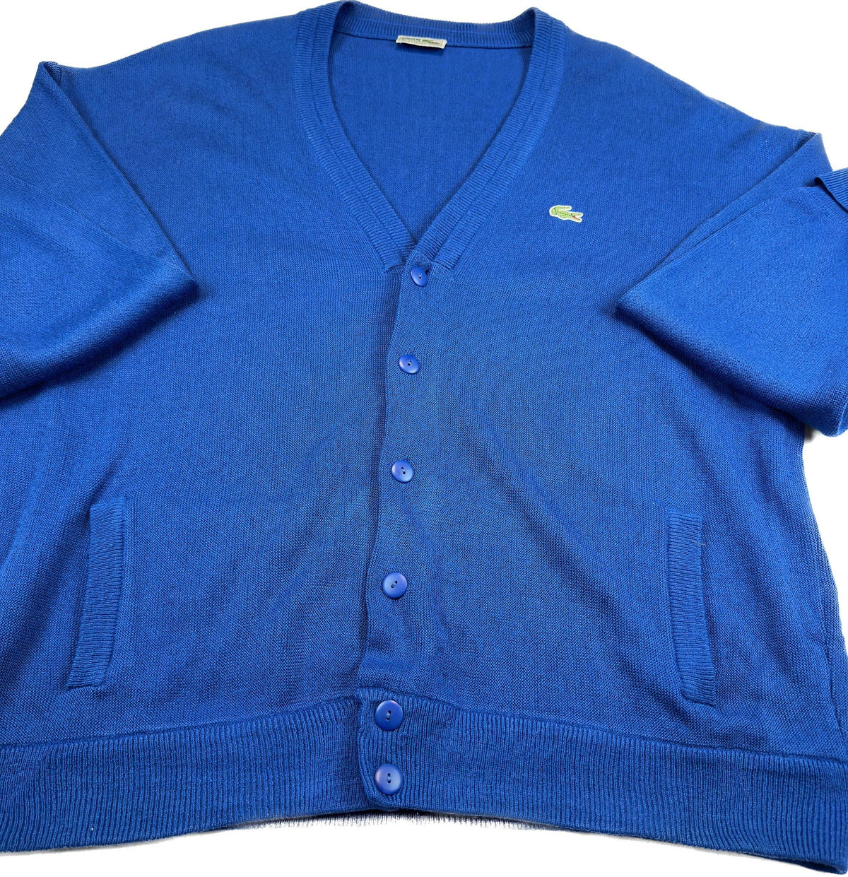 Lacoste Vintage Sweater, Herre 'Blå' (XX-Large) 🧞‍♂️
