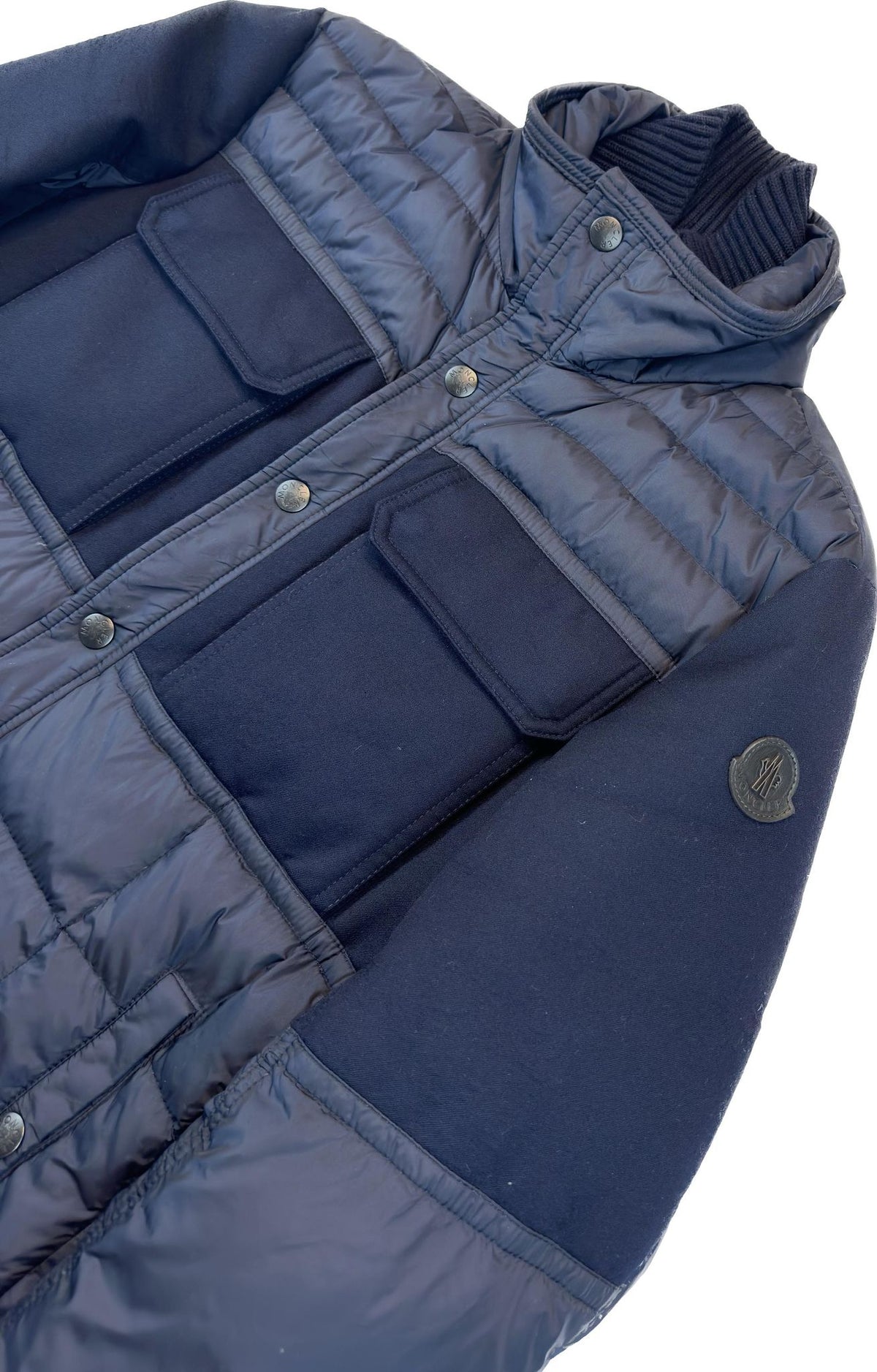 Moncler VinterJakke, Herre 'Navy / Mørke Blå' Albi (M3 / Medium)