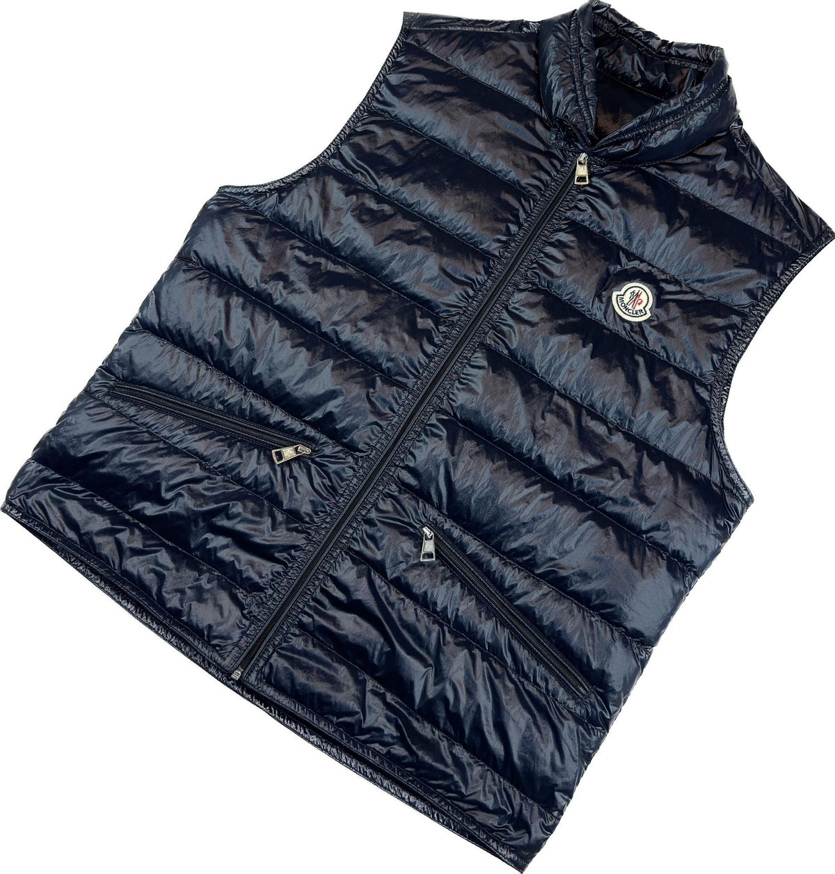 Moncler Vest, Herre 'Navy' Gui  Gilet (M2 / Medium)