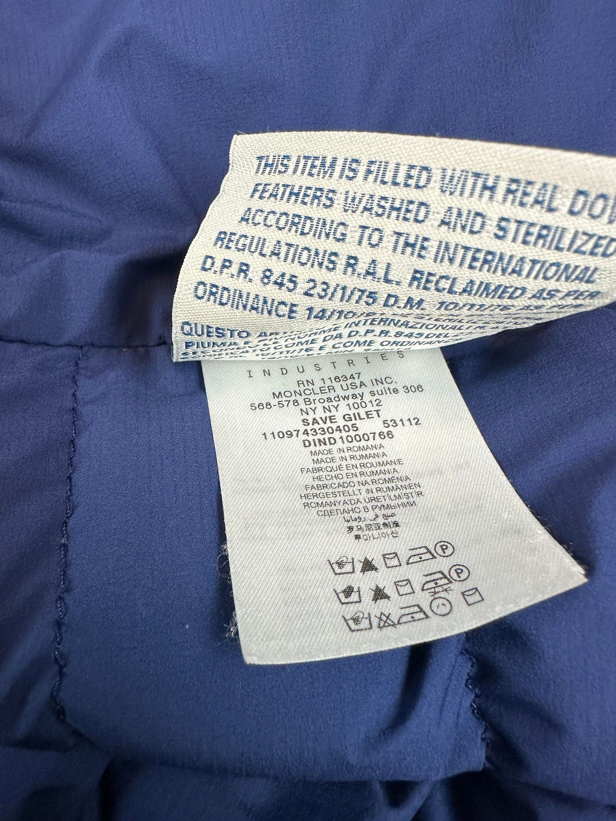 Moncler Save vest