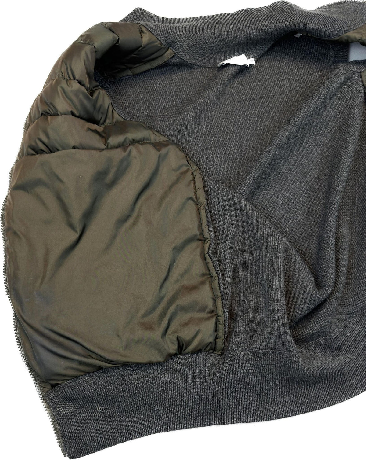 Moncler Vest, Herre 'Army Grøn' Gilet (Medium)