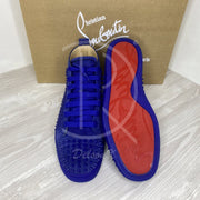 Christian Louboutin 'Atlantic Mat' Louis Flat Spikes High Tops Herre (41) 🧵