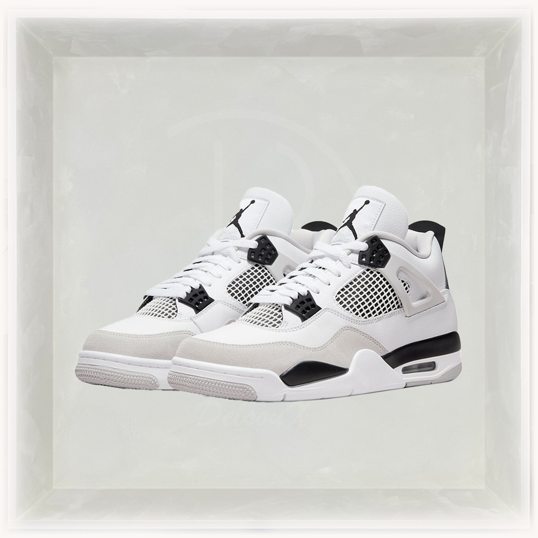 Nike Sneakers, Air Jordan 4 Retro ‘Military Black’ ♣️