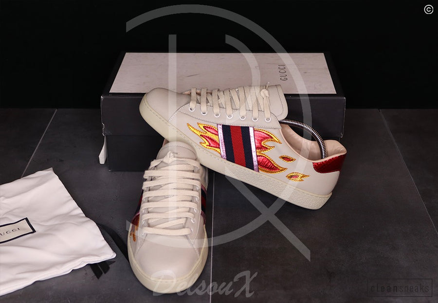 Gucci Ace 'Flames' (44) 🕯