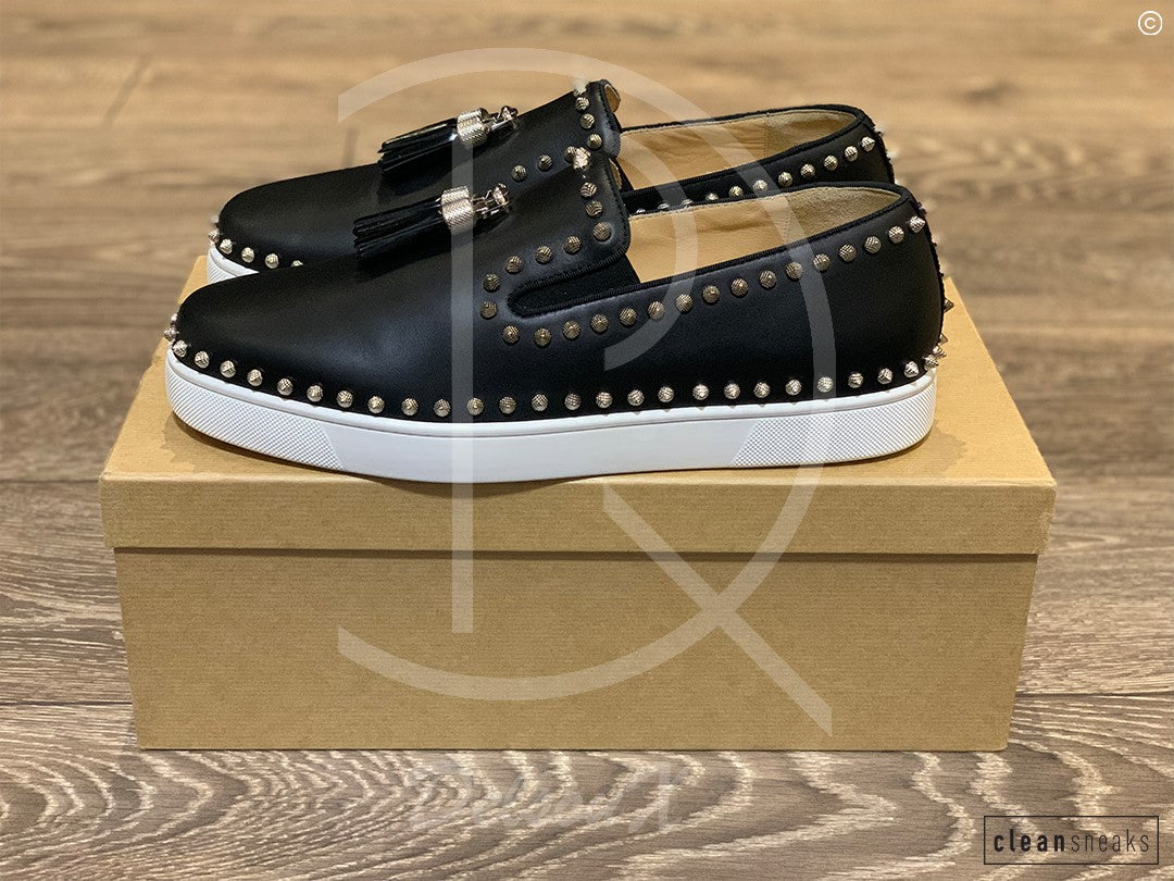 Christian Louboutin 'Rivapik Calf' Pik Boats (44.5) 🥶