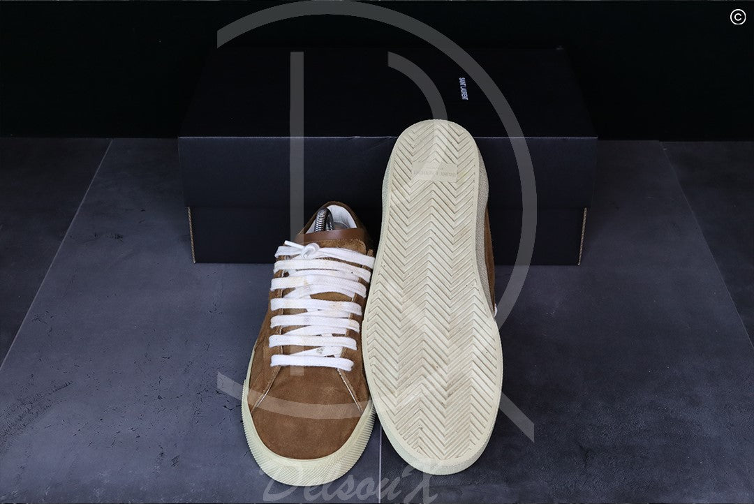 Saint Laurent 'Brown Suede' Soho Court (41) 🍔