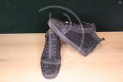 Christian Louboutin 'Black Suede' Louis Orlato Flat (43.5) 🥵