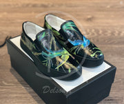 Gucci 'Shanghai St. Tropical Jungle Bird Print' Slip Ons (42) 🤯