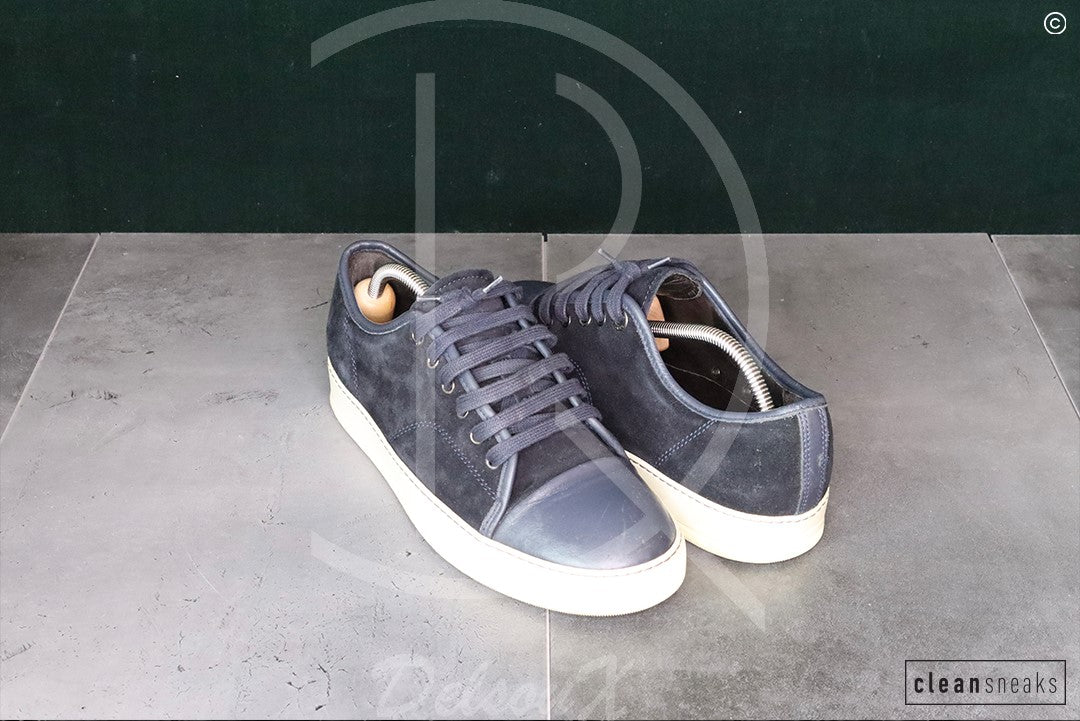 Lanvin 'Navy Suede' Mat Toe (40) 🤘🏽