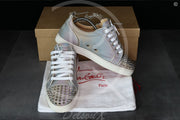 Christian Louboutin 'Multi Silver' Junior Spikes (41) 🪙