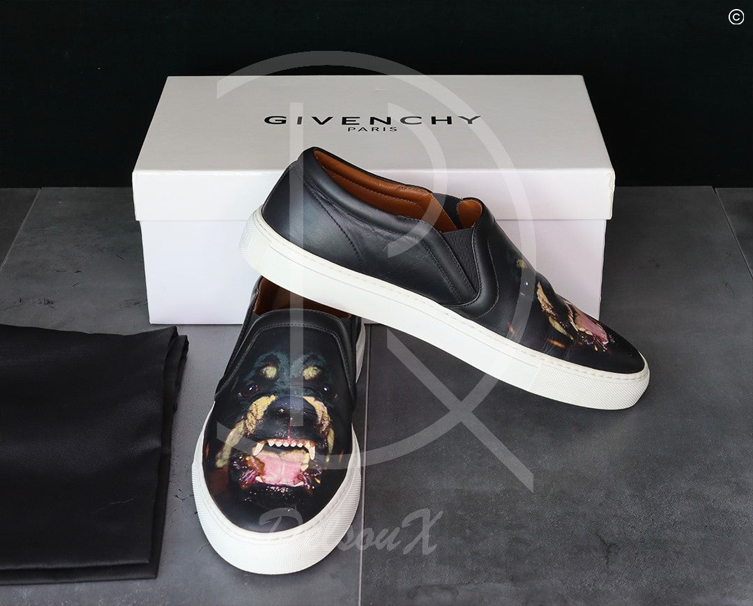 Givenchy 'Rottweiler' Slip-ons (42) 🐾