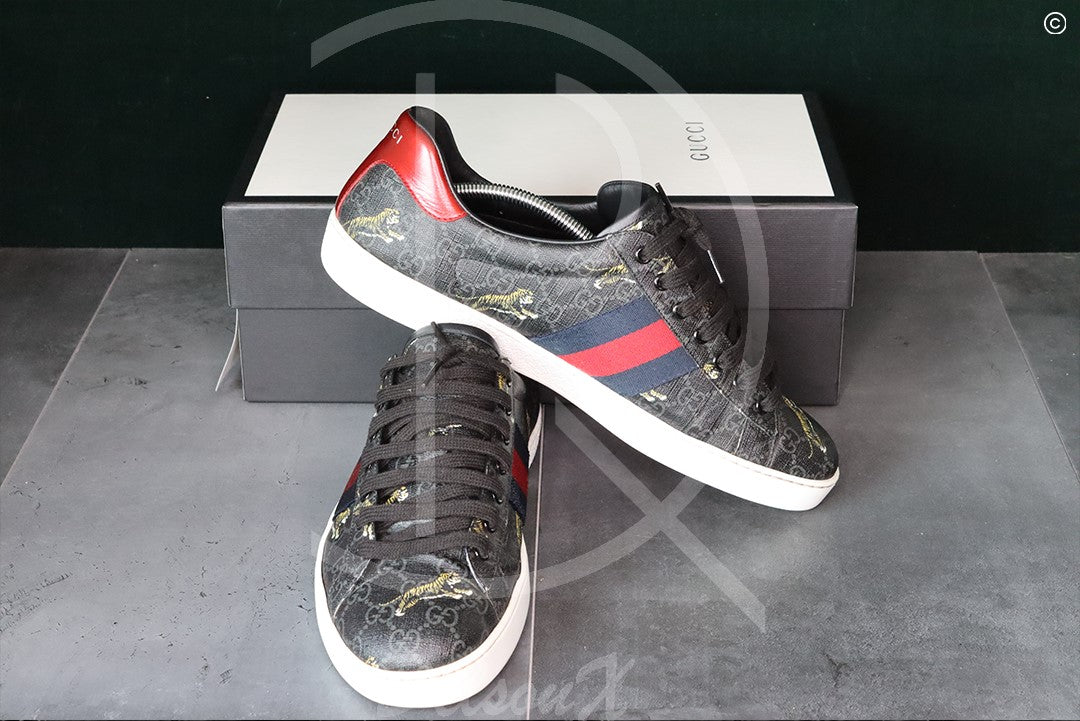 Gucci Ace ’Tiger’ Canvas (45) 🐯