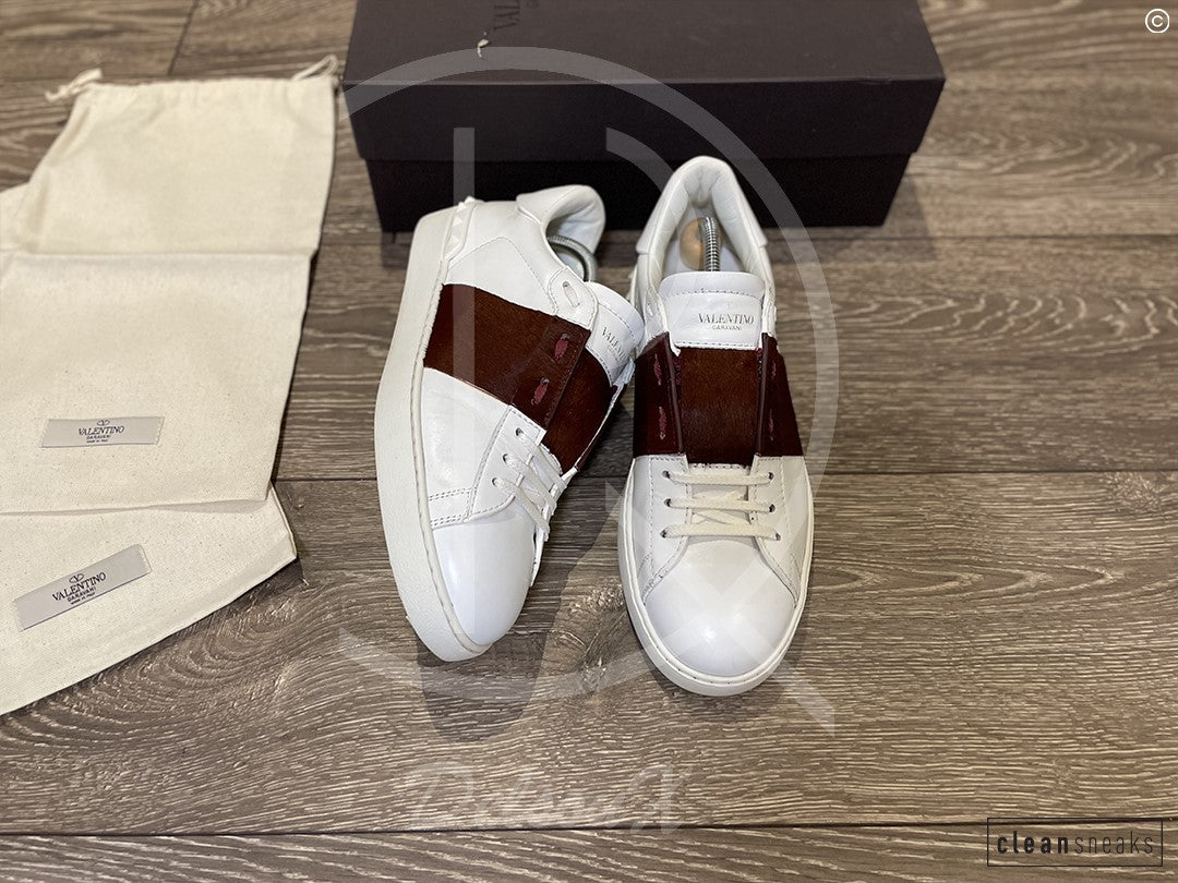 Valentino Open 'Pony Skin' Red Stripe (42.5) 🥸