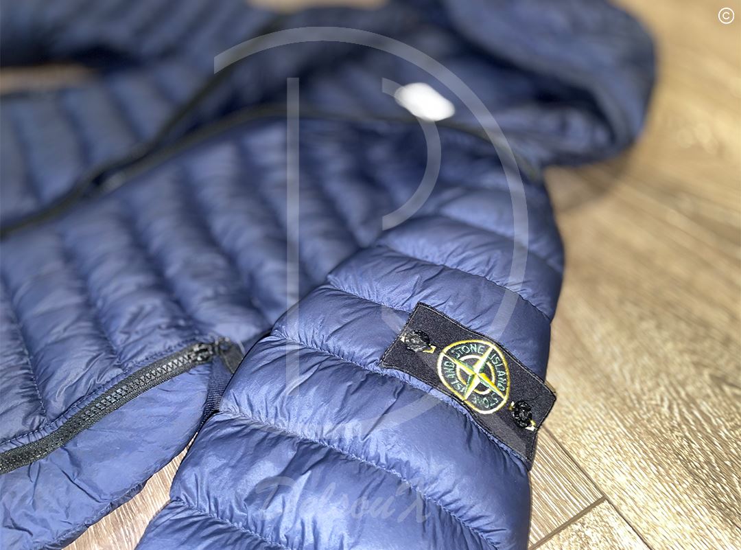 Stone Island 'Garment Dyed Micro Yarn Down' Navy Jacket (L) ⚡️