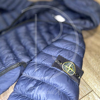 Stone Island 'Garment Dyed Micro Yarn Down' Navy Jacket (L) ⚡️