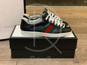 Gucci Ace ’GG Signature’ Black Calf Leather (42.5)🤭