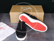 Christian Louboutin 'Black Suede' Pik Boat (43) 😁