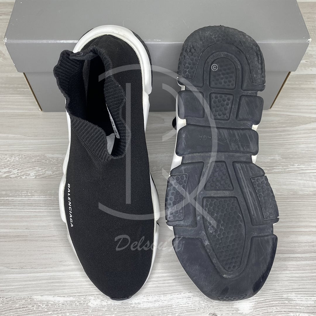 Balenciaga 'Sort' Speed Trainers Herre (44) 🗝