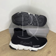 Balenciaga Speed Tranies 'Black & White' (42) 🏃🏽‍♂️