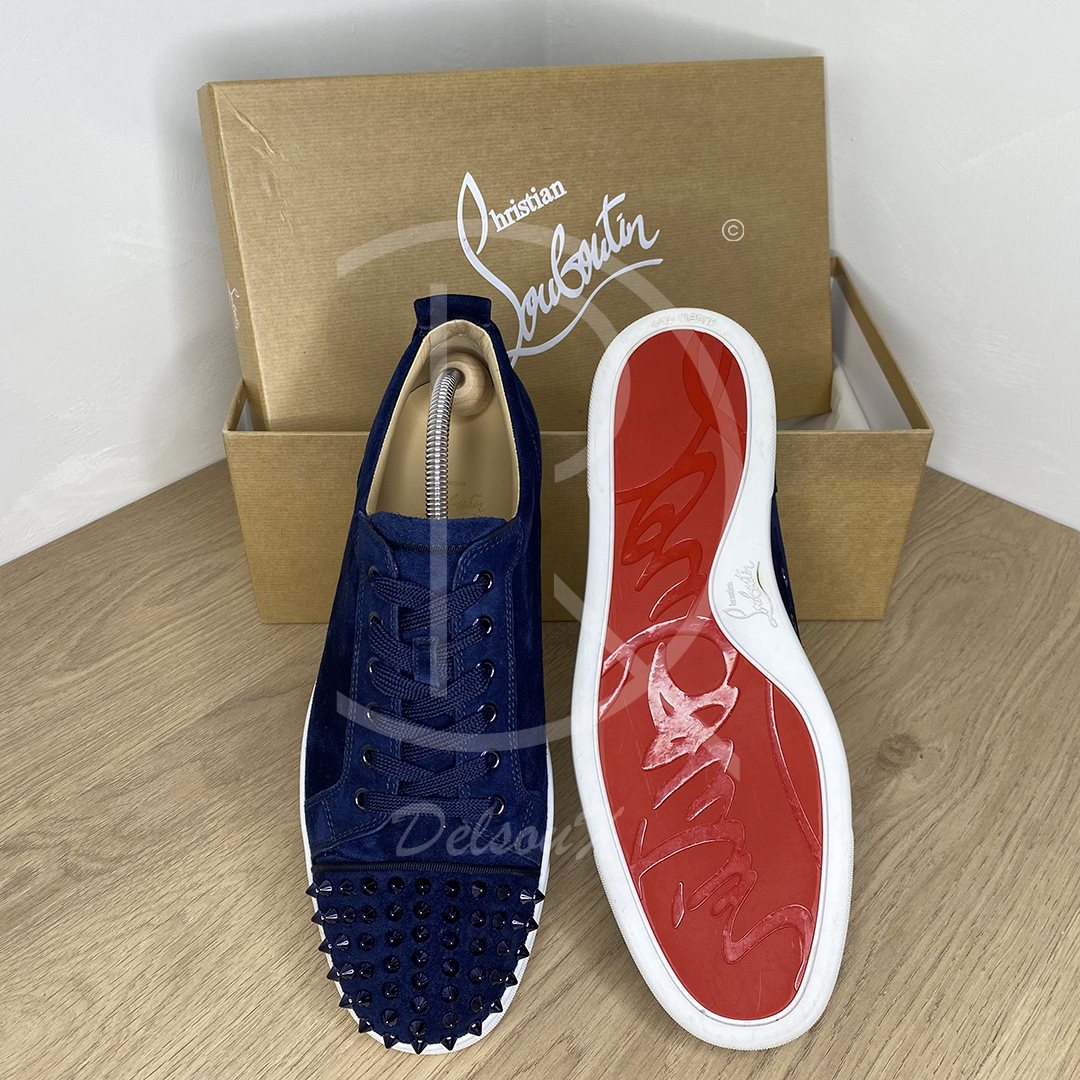 Christian Louboutin 'Marine Metal' Junior Spikes (43.5) 🗺