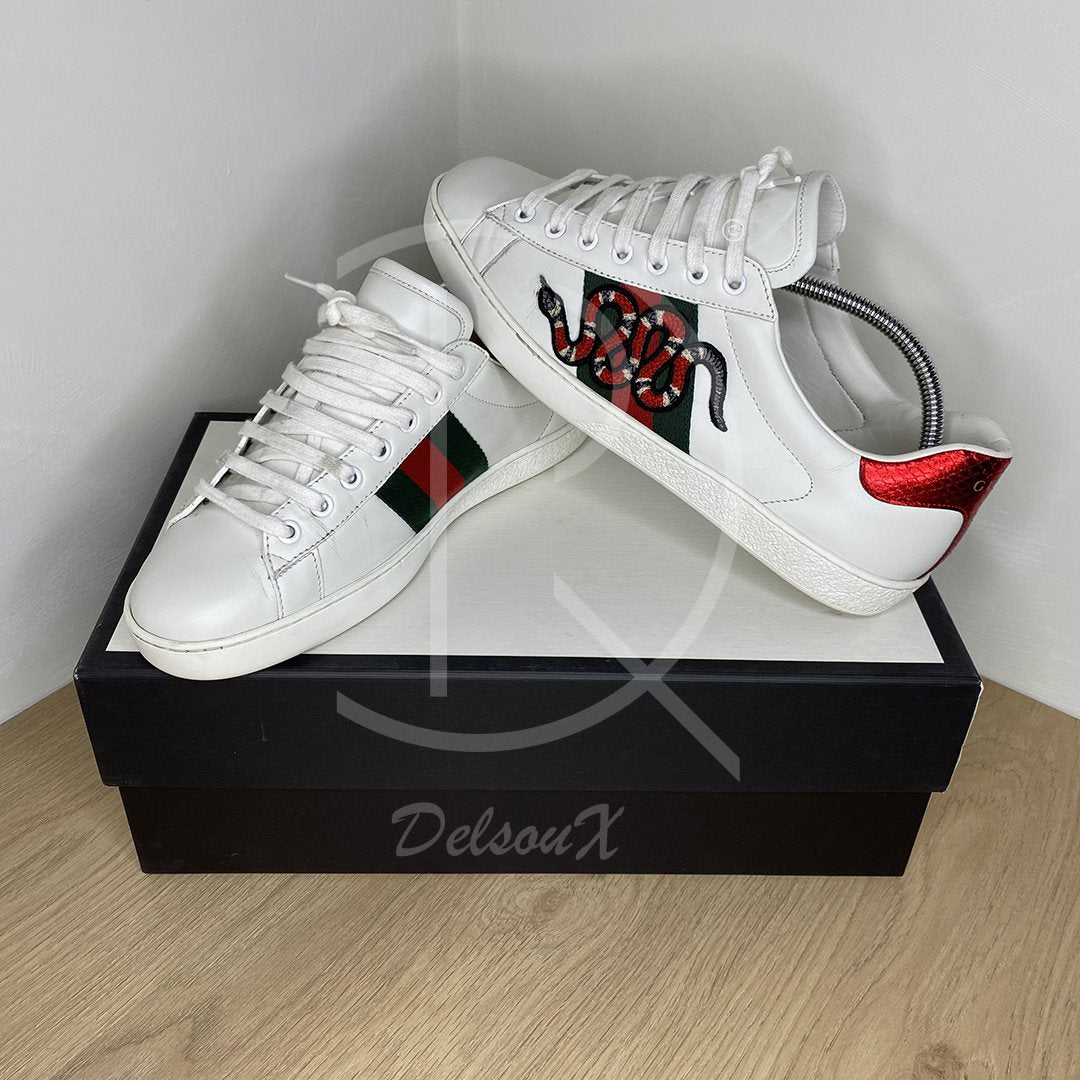 Gucci Ace 'Snake' (41.5) 😇