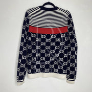 Gucci GG Stripe Sweatshirt Herre (S) 🌹