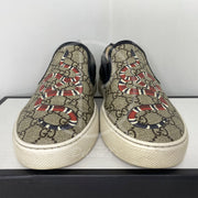 Gucci Herrre 'Kingsnake' GG Print Supreme Slip-Ons Sneaker (41.5) 🦍